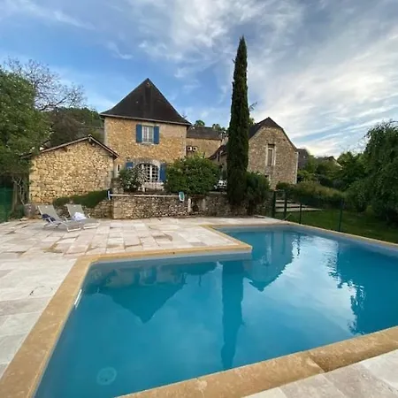 Coeur De Dordogne, Vue Vallee, Grande Piscine Privee La Bachellerie